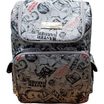 Vincent Master Backpack - Vintage Silver #VT10302