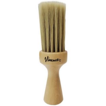 Vincent Stand-Up Fiber Bristles Neck Duster #VT146