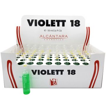 Alcantara Violett 18 Reestructurador Amples 0.6 oz - 50 Vials