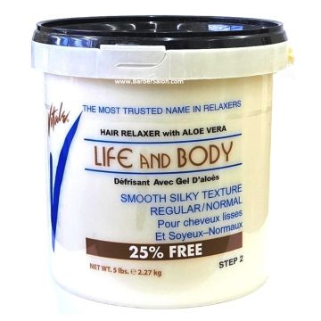 Vitale Life and Body Hair Relaxer - Regular/Normal 5 Lbs