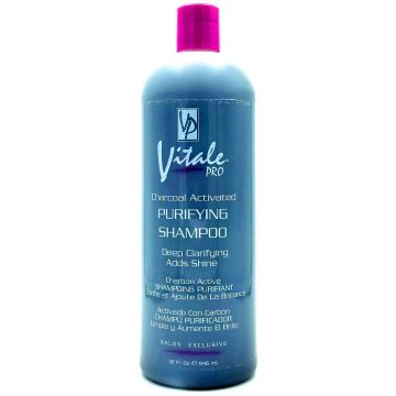 Vitale Pro Charcoal Activated Purifying Shampoo 32 oz