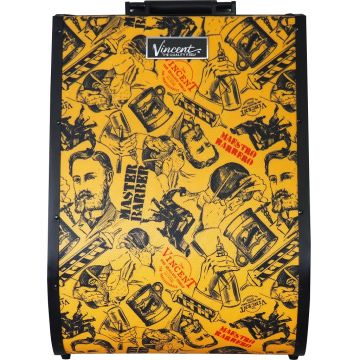 Vincent Hard Shell Backpack - Nostalgic Gold #VT10403