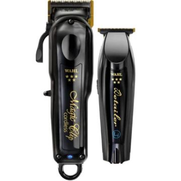 Wahl Cordless Barber Combo - 5 Star Cordless Magic Clip & Cordless Detailer Li #3025397