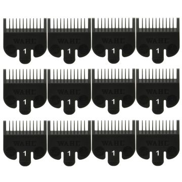 Wahl Clipper Guide Black [#1] - 1/8" #3114-001 [12 Pack]