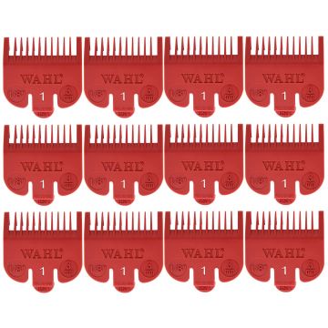 Wahl Color-Coded Clipper Guide [#1] - 1/8" #3114-603 - 12 Pack