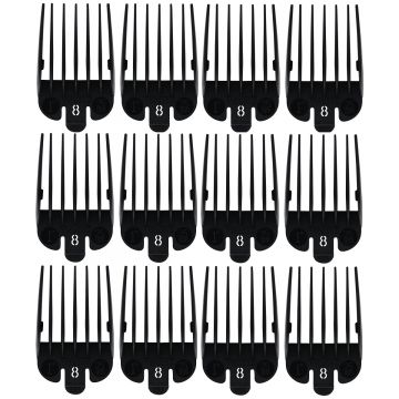 Wahl Clipper Guide Black [#8] - 1" #3150-001 - 12 Pack