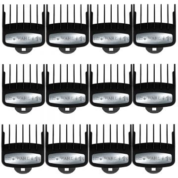 Wahl Premium Cutting Guide Comb with Metal Clip [#1 1/2] - 3/16" #3354-1100 [12 Pack]