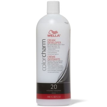 Wella Color Charm Cream Developer - 20 Volume 32 oz