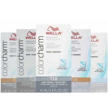 Wella Color Charm Permanent Liquid Hair Toners 1.4 oz