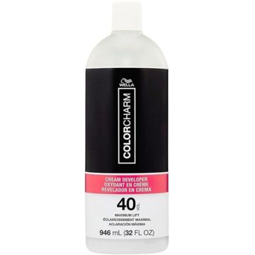 Wella Color Charm Cream Developer - 40 Volume 32 oz