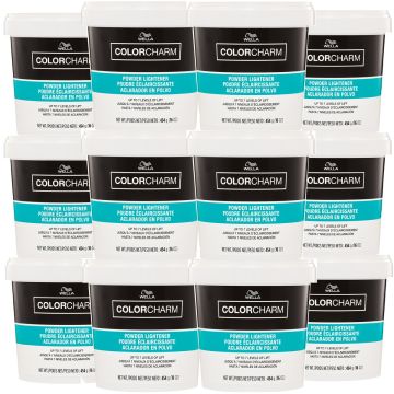 Wella Color Charm Powder Lightener 16 oz [12 Pack]