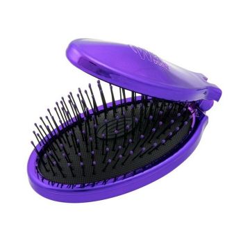 Wet Brush Pro Pop And Go Detangler Brush - Metallic Purple #BWP823DEPOPPR
