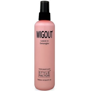 Style Factor Wigout Leave-In Detangler - Sweet Peach 8.8 oz