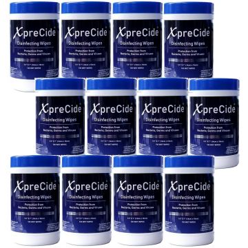 XpreCide Disinfecting Wipes - 100 Wipes [12 Pack]