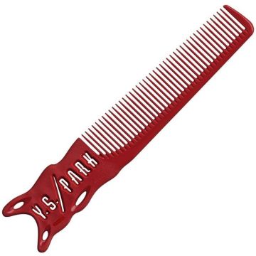 YS Park Barbering Comb 8.1" - Red #YS-209