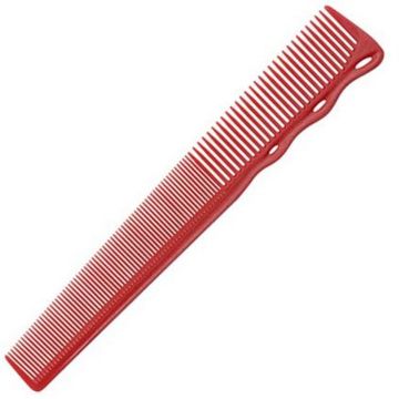 YS Park Barbering Comb 6.6" - Red #YS-252