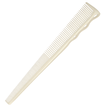 YS Park Barbering Comb 7.4" - White #YS-254