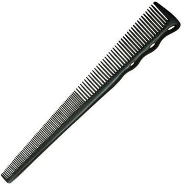 YS Park Barbering Comb 7.4" - Carbon Black #YS-254
