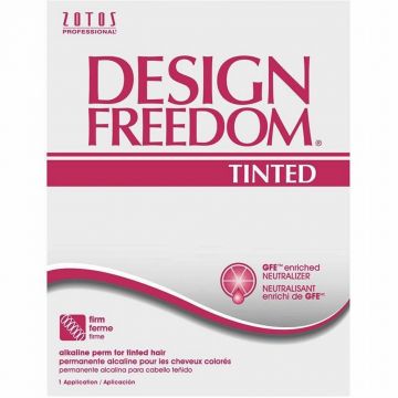 Zotos Design Freedom Tinted Alkaline Perm for Tinted Hair (Firm) - 1 Application