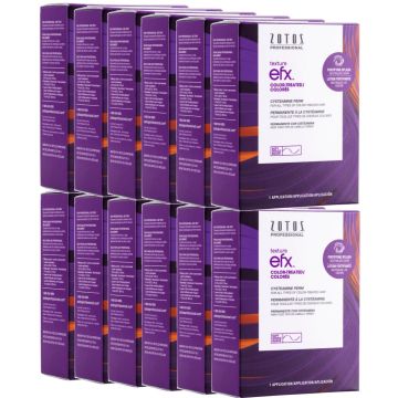 Zotos Texture EFX Color-Treated Cysteamine Perm for All Types of Color-Treated Hair - 1 Application [12 Pack]