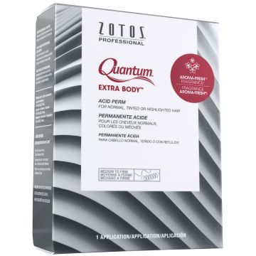 Zotos Quantum Extra Body Acid Perm for Normal or Tinted Hair (Medium to Firm) - 1 Application