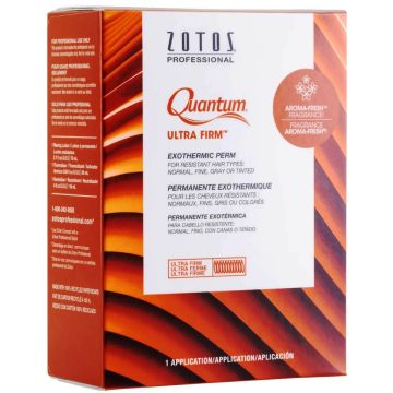 Zotos Quantum Ultra Firm Exothermic Perm for Normal, Resistant or Tinted Hair (Ultra Firm) - 1 Application