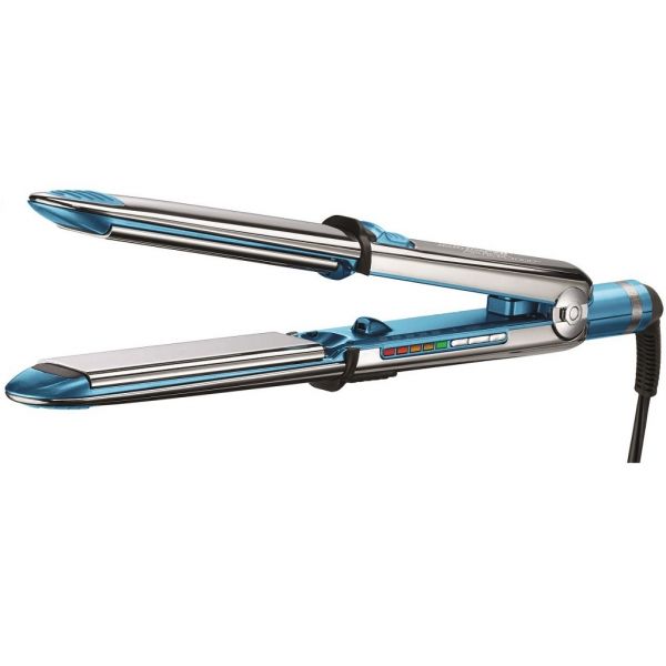 BaByliss Pro Nano Titanium Prima 3000 Stainless Steel Flat Iron 1 1 4 BNT3000TUC Dual Voltage