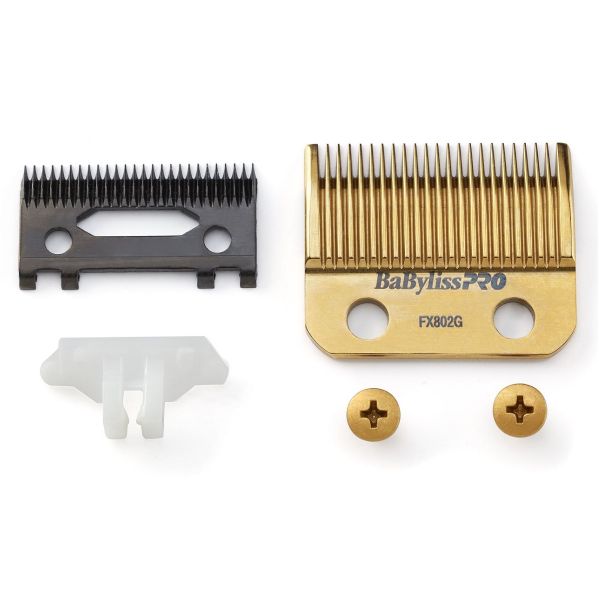 BaByliss Pro Replacement DLC/Titanium Taper Blade [Gold] #FX802G