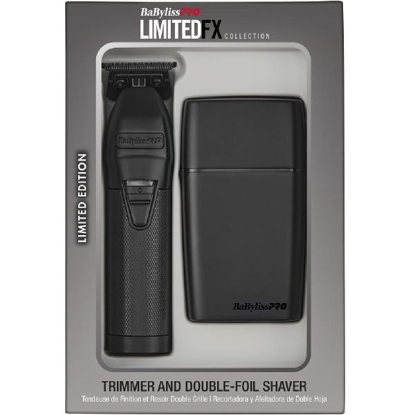 BaByliss Pro LIMITEDFX Collection Matte Black Trimmer and