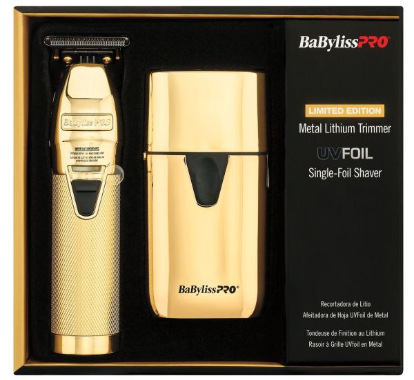 BaByliss Pro LIMITED EDITION Metal Lithium Trimmer & UVFOIL