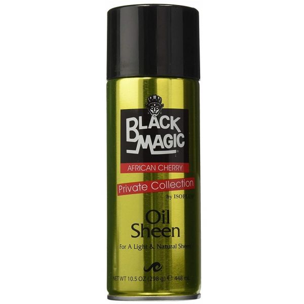 Black Magic Oil Sheen Spray - African Cherry  oz