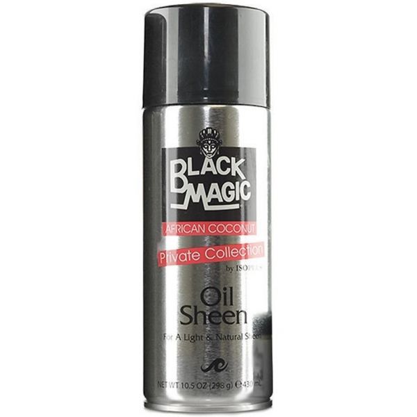 Black Magic Oil Sheen Spray - African Coconut  oz