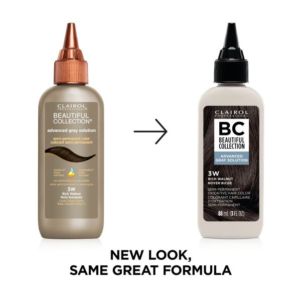BEAUTIFUL COLLECTION Advanced Gray Solution - Semi Permanent Hair Color BEAUTIFUL COLLECTION Advanced Gray Solution - Semi Permanent Hair Color