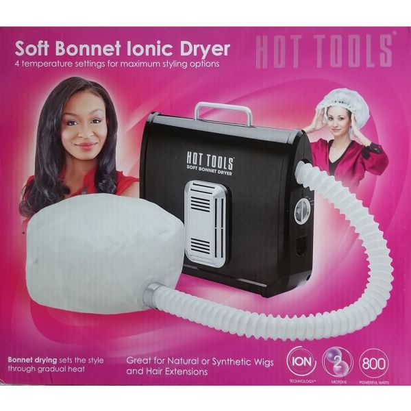 Hot Tools 800 Watts Ionic Soft Bonnet Hair Dryer #1051