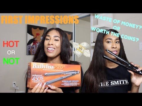 BaByliss Pro Porcelain Ceramic Straightening Iron - 1