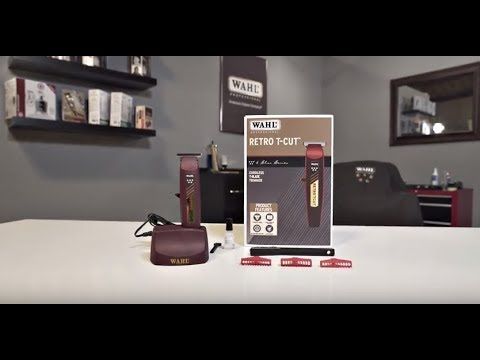Wahl 5 Star Retro T-Cut Cordless Rechargeable Trimmer #8412