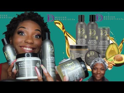 Design Essentials Natural Almond & Avocado Twist & Set Setting