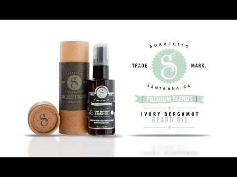 Suavecito Premium Blends Beard Oil Ivory Bergamot 1oz Suavecito Premium Blends Beard Oil Ivory Bergamot 1oz