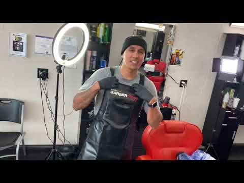 BaByliss Pro BARBERology Industrial Barber Apron Black #BBAPRON