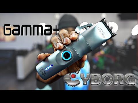 Gamma+ CYBORG Professional Metal Clipper with Digital