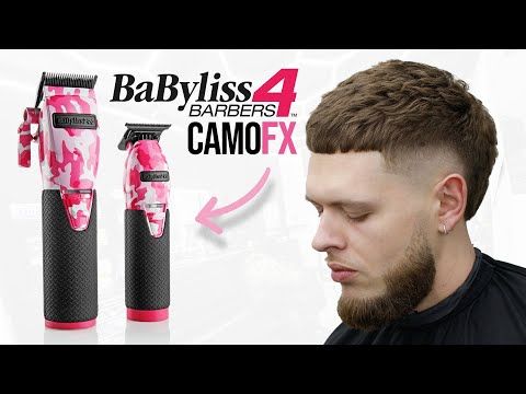 BaByliss Pro LIMITEDFX Pink Camo Metal Lithium Clipper and
