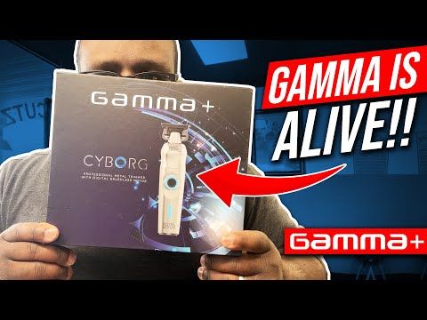Gamma+ CYBORG Professional Metal Trimmer with Digital