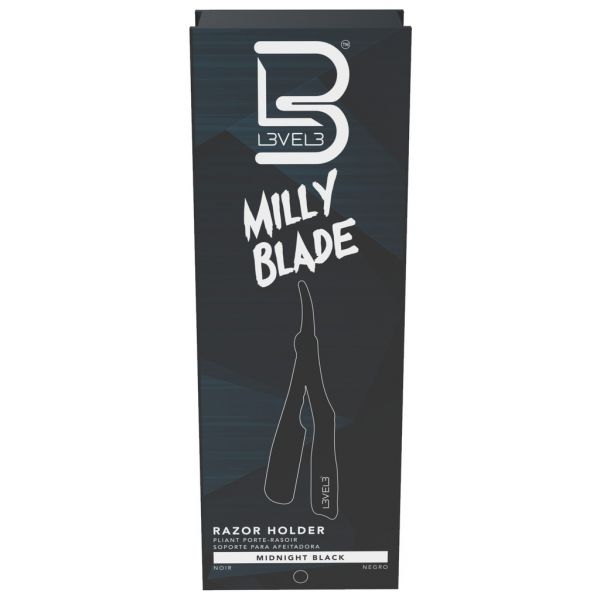 L3VEL3 Milly Clutch Razor Holder - Midnight Black