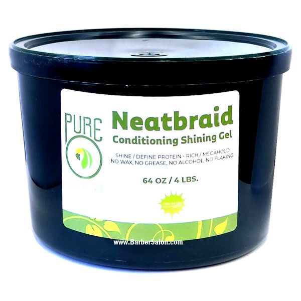 Pure O Natural Neat Braid Conditioning Shining Gel 64 oz