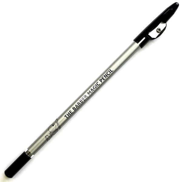 Black Ice Barber Pencil - White