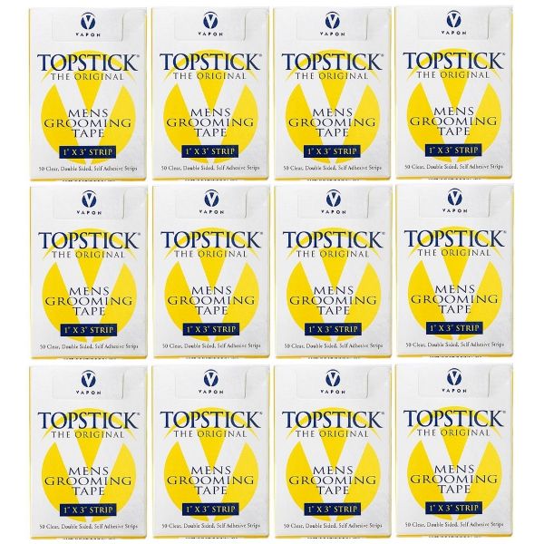 topstick clear hairpiece tape (1 roll)