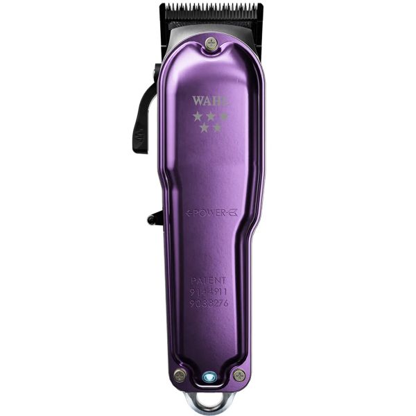 Wahl 5 Star Legend+ Cordless Clipper Purple & Hi-Viz Cordless