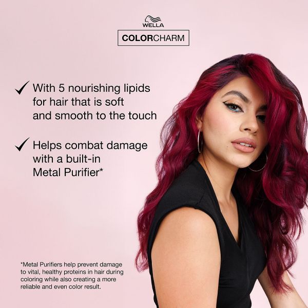 Wella Color Charm Vivid Darks Permanent Hair Color for Dark Hair 2