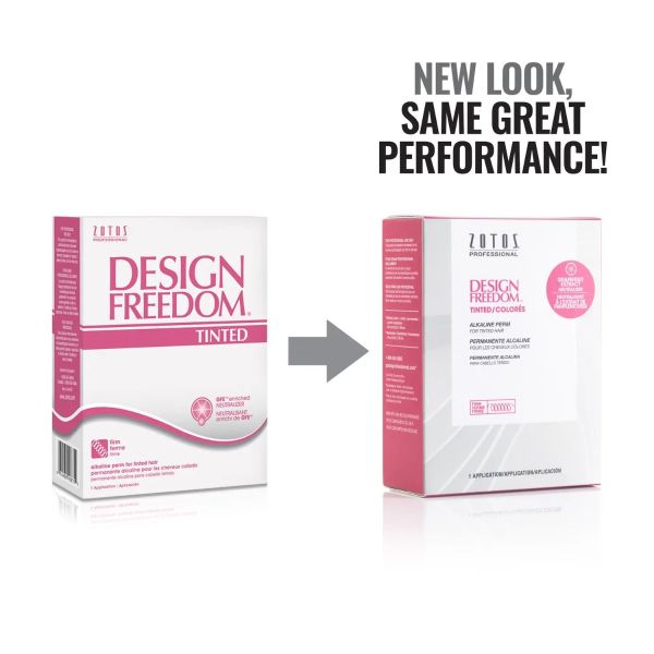 Zotos Design Freedom Tinted Alkaline Perm for Tinted Hair (Firm