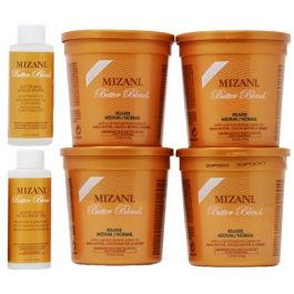 Mizani Butter Blend Relaxer Kit 7 5 Oz 4 Applications Medium Normal